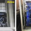 MCRE Engenharia - Antes e Depois Rack de Redes