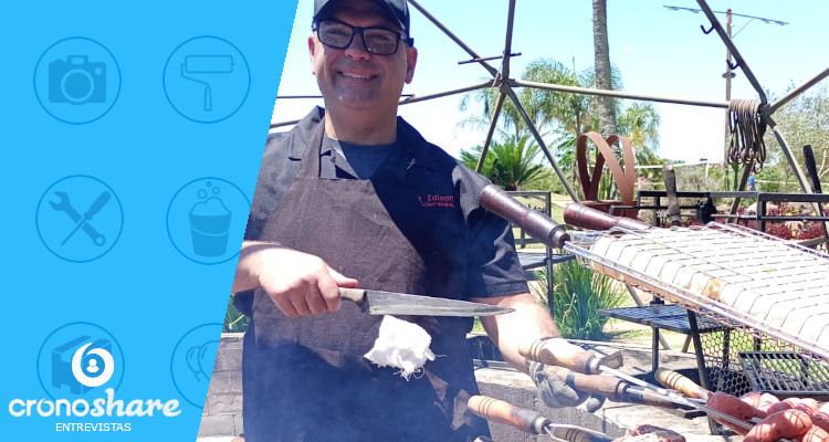 Profissional de Destaque - Edison Casagrande -Churrasqueiro