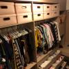 Organização de closet 