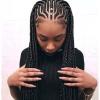 Box braid com graça rasteira frontal