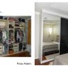 Antes e Depois - quarto jovem solteiro