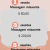 Pacotes de Massagem Relaxante 