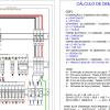 Projeto elétrico de quadro distribuição