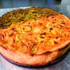 Quiche de alho poró 