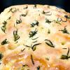 Focaccia de alecrim 