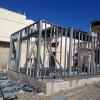 Construção de Casa linear em steel frame