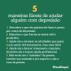 Como ajudar alguém com depressão