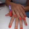 Esmaltado vermelho tomate
