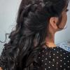 Penteado semi preso 