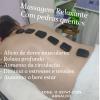 Massagem com Pedras Quentes na Coluna