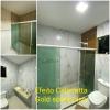 Efeito Mármore sobre Azulejo em Banheiro