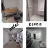 Antes e depois pós obra 