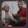 Paciente satisfeita com a reflexologia podal, com alívio de dores, regularizou a pressão arterial,  melhorou o sono, entre outras. 