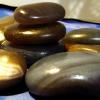 Pedras terapeuticas para massagem com pedras quentes)(Basalto)