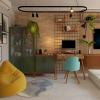 Café / Bar / Home Office (Projeto Autoral - Apartamento 43m²)
