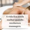 Massagem relaxante.