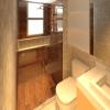 Projeto completo do banheiro de um apartamento unifamiliar