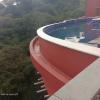Piscina vista de frente