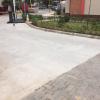 Execução de concretagem de piso em concreto e acabamento com equipamento rotativo - Mc Donald's