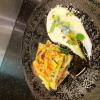 Lasanha branca caseira com abobrinha, parmesão e molho béchamel