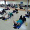 Aula de ginástica localizada