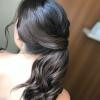 Penteado preso sofisticado