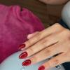 Banho de gel na unha natural co. Esmaltação tradicional ❤️