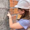 Acompanhamento de obra, verificação de estrutura com presença de 