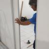 Colocação de divisória Eucatex 2 Salas