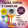 Copos, Taças e Canecas Personalizados 