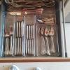 Talheres com produto organizador em acrílico - Cozinha