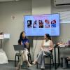 Palestra sobre maternidade e paternidade