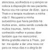 Feedback clientes