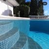 Piscina revestida com Tela Armada