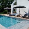 Piscina revestida com Tela Armada