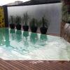 Piscina revestida com Tela Armada