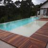 Piscina revestida com Tela Armada