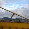 Tratamento e pintura em difíceis acessos