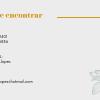 Informações para contato