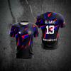 Design de uniforme de futebol