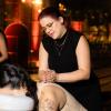 Quick massagem em eventos