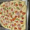 Focaccia sem lactose podendo também ser feita sem glúten e vegana