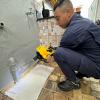 Desentupimento de tubulação para máquina de lavar