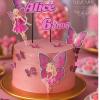 Bolo personalizado Barbie Butterfly