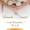 Convite de casamento