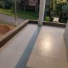 Aplicação de porcelanato para áreas externas
