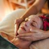 Massagem  facial