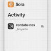 Contato do Instagram