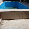 Instalação de piscina ja concluída