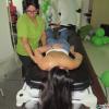 Massagem terapêutica escapular